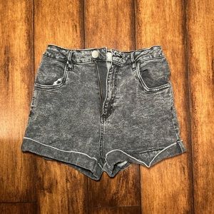 High waisted shorts